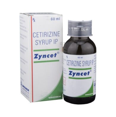 ZYNCET SYRUP 60ML (UNICHEM)